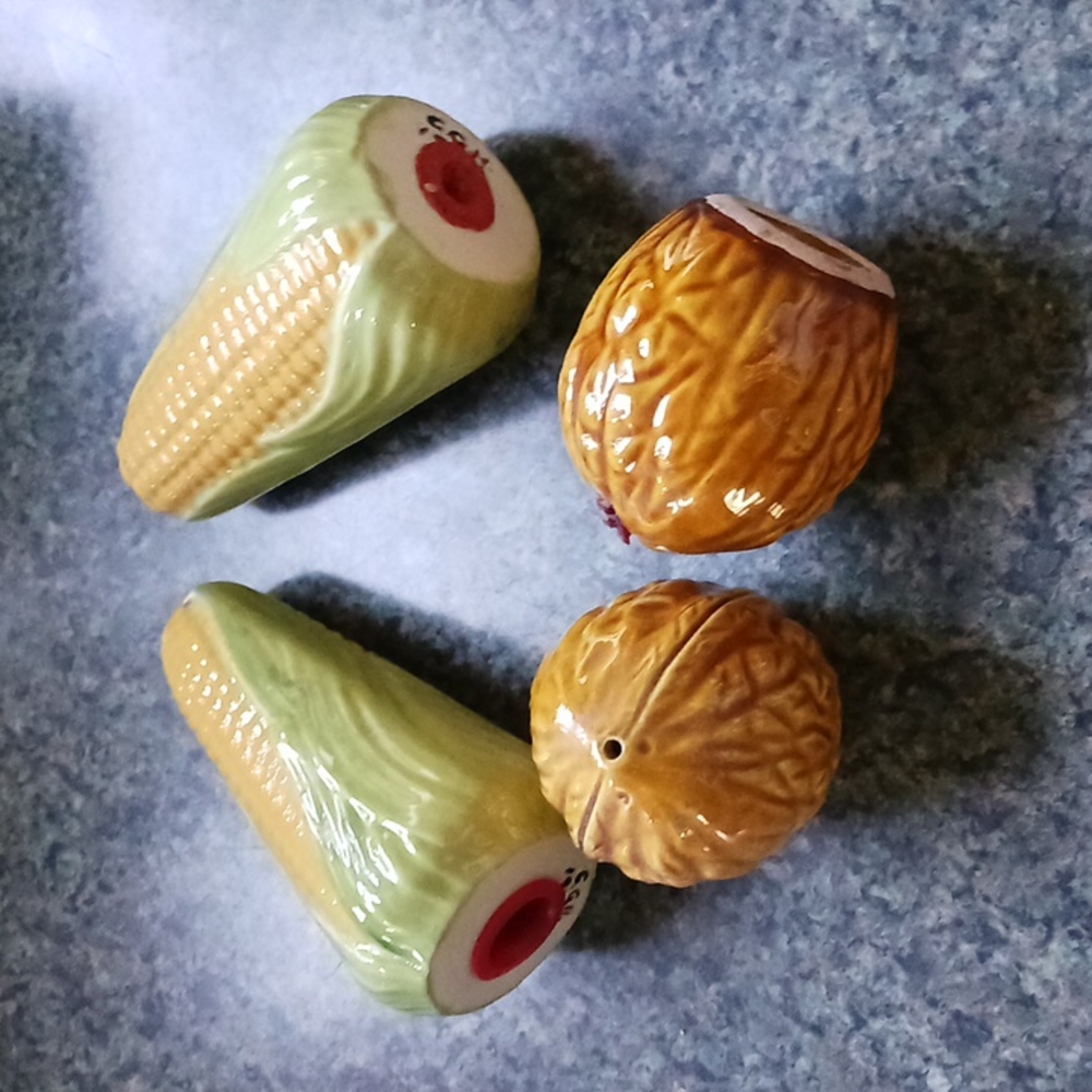 Fall 2 Sets of Salt & Peppers